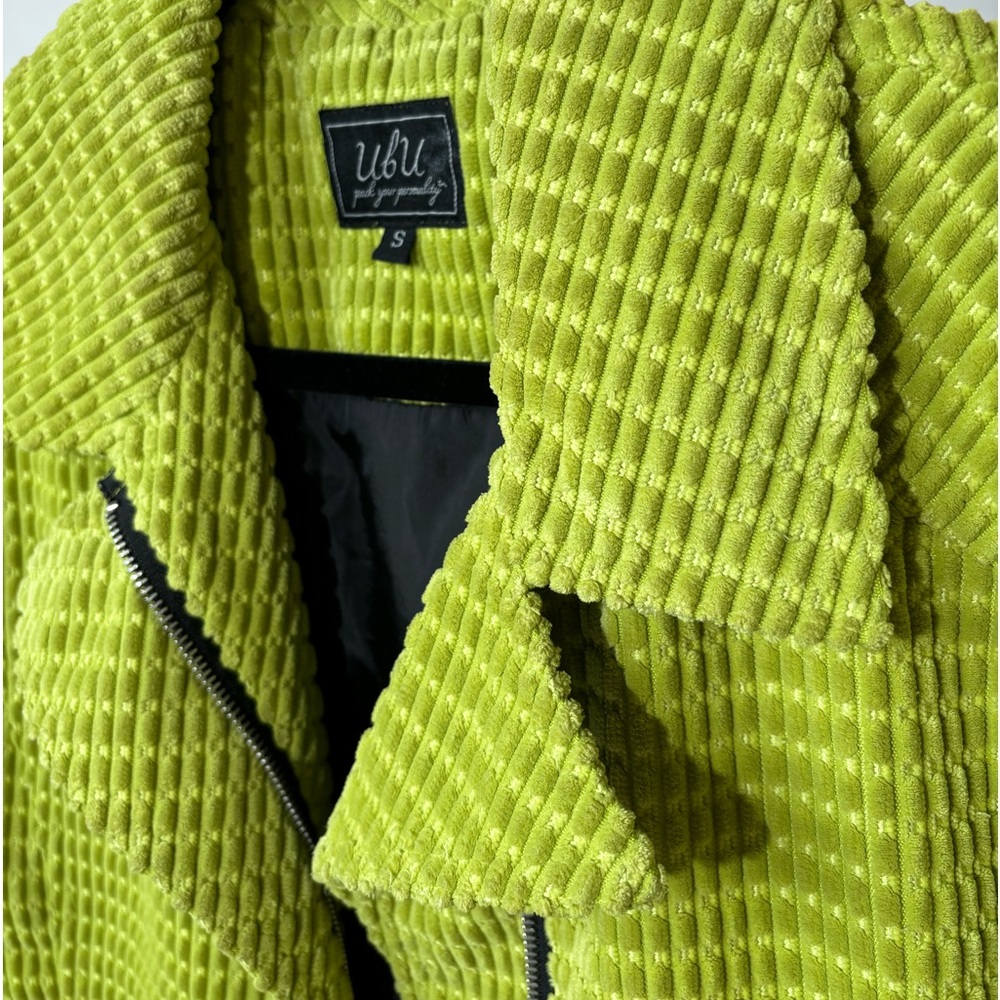 UbU • Brat Green Textured Jacket